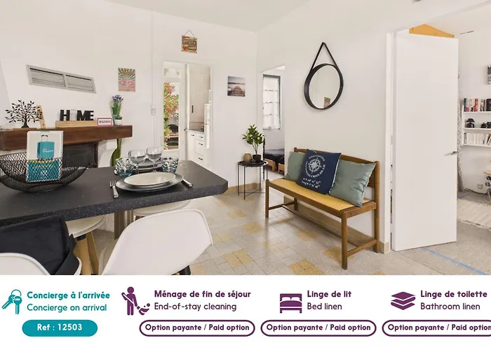 Ferienhaus 200m De La Plage, Jardin, 2 Adultes 2 Enfants *